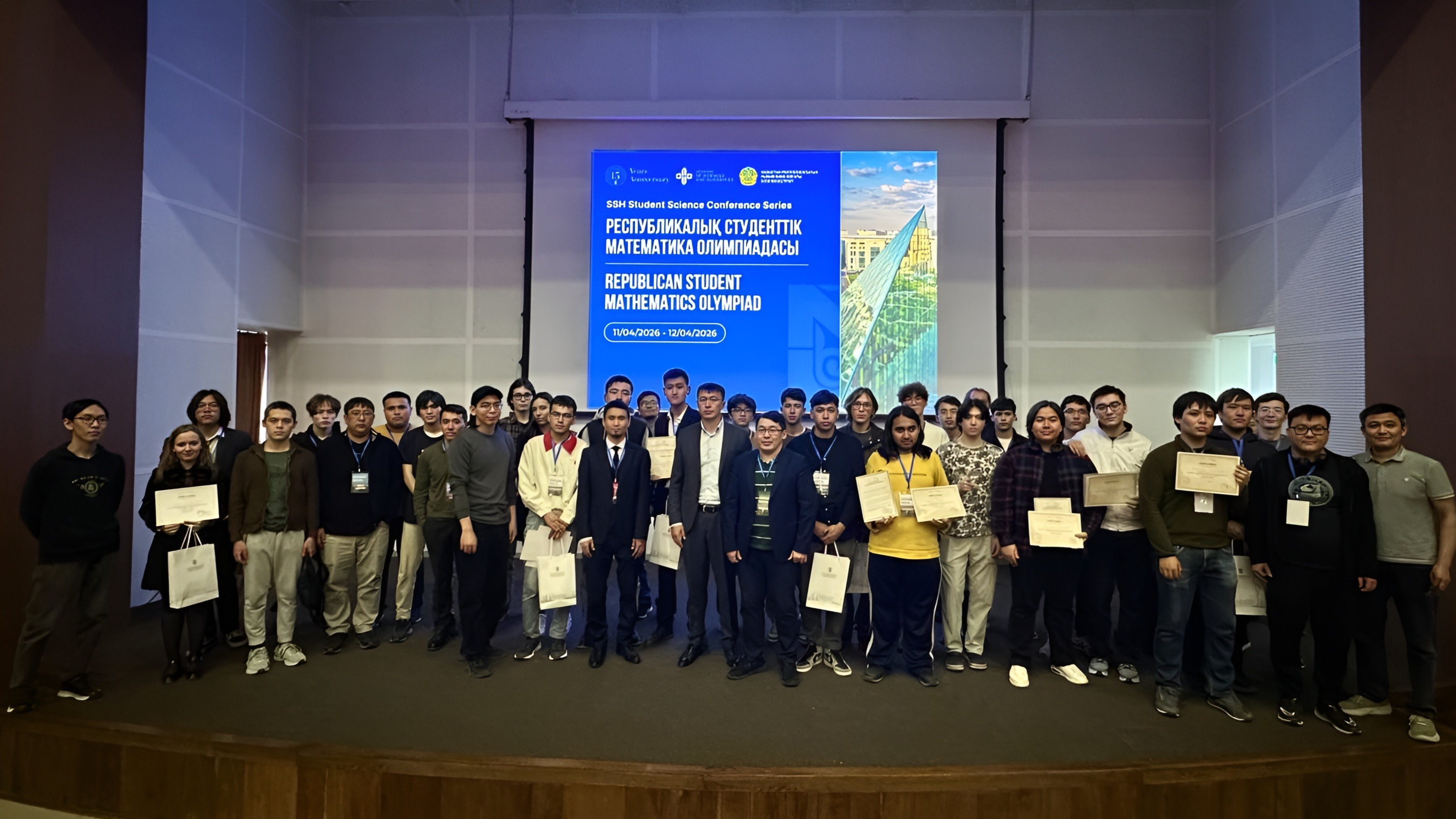 Group photo from the award ceremony.